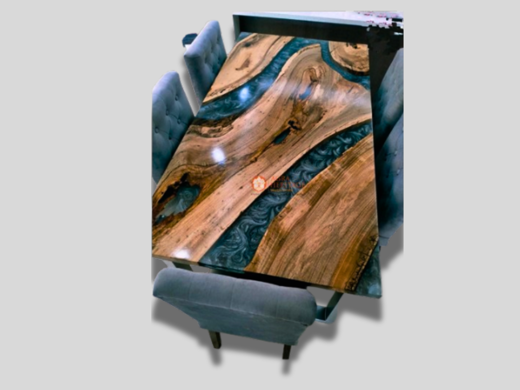 Walnut Table,Epoxy Table, dining room, sofa, center, table top Live Edge,Custom Order, Epoxy Resin Table, River Table